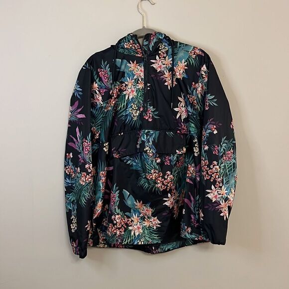 Xersion Tropical Print Athletic Windbreaker Pullover - Size Large - Picture 3 of 12